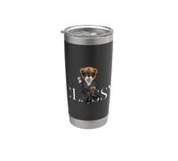 Cool Stylish Classy Teddy Bear Graphic Tees & Cool Designs Vaso térmico de acero inoxidable de doble pared