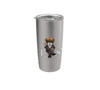 Cool Stylish Classy Teddy Bear Graphic Tees & Cool Designs Vaso térmico de acero inoxidable de doble pared