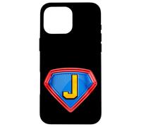 Cool Super J Alphabet Cute Initial Monogram Letter J Graphic Carcasa para iPhone 16 Pro MAX