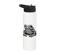Cool Tattoo Frog Rana fresca Stainless Steel Insulated Water Bottle