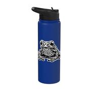 Cool Tattoo Frog Rana fresca Stainless Steel Insulated Water Bottle