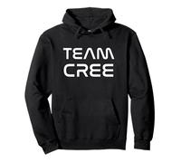 Cool: Team Cree First Name Show Support, Be On Team Cree Sudadera con Capucha