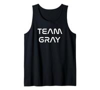 Cool: Team Gray Family Name Show Support, Be On Team Gray Camiseta sin Mangas