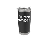 Cool: Team Hayden First Name Show Support, Be On Team Hayden Vaso térmico de acero inoxidable de doble pared