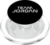 Cool Team Jordan First Name Show Support Be On Team Jordan PopSockets PopGrip para MagSafe