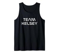Cool: Team Kelsey First Name Show Support, Be On Team Kelsey Camiseta sin Mangas