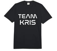 Cool: Team Kris First Name Show Support, Be On Team Kris Comfort Colors Adult Heavyweight T-Shirt