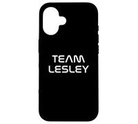 Cool: Team Lesley First Name Show Support, Be On Team Lesley Carcasa para iPhone 16