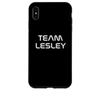 Cool: Team Lesley First Name Show Support, Be On Team Lesley Carcasa para iPhone XS Max