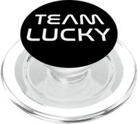 Cool: Team Lucky First Name Show Support, Be On Team Lucky PopSockets PopGrip para MagSafe