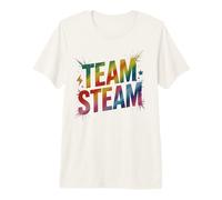 Cool Team Steam Equipo de física Aprender Stem Stud Steminist Camiseta Premium