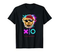 Cool Teddy Bear Boy Illustration Novelty Graphic Designs Camiseta