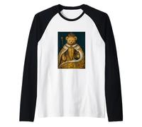 Cool Teddy Bear Inspired from Royal Art Abstract Cool Camiseta Manga Raglan