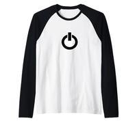 Cool Teléfono Celular Computadora Electrónica En Interruptor Camiseta Manga Raglan