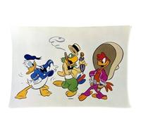 Cool The Three Caballeros Pillowcase Standard Size 16x24 Cotton Pillow Case Cover