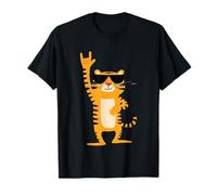 Cool Tiger Rock On Funny Animal Lover Graphic Gafas de Sol Camiseta