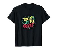 Cool Too List to Quit Stamp Camiseta