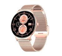 Cool Ultrathin Reloj Smartwatch (AMOLED, Llamadas, Salud, Deporte) Rosa + 2 Correas