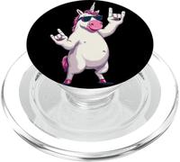 Cool Unicorn Rock On Funny Fantasy Animal Graphic Gafas de Sol PopSockets PopGrip para MagSafe