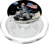 Cool US Moon Vehículo PopSockets PopGrip para MagSafe