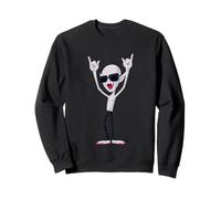 Cool Vampire Rock On Funny Gothic Monster Graphic Gafas de Sol Sudadera