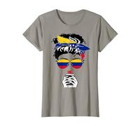 Cool Venezolan Coffee Mommy Girl Aunt Venezuela Flag Print Camiseta