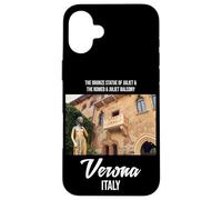 Cool Verona Italia El Romeo & Julieta Ilustración Gráfico Carcasa para iPhone 16 Plus