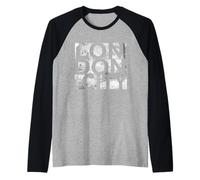 Cool Vintage London City Fashion tee Shirts, London Outfit Camiseta Manga Raglan
