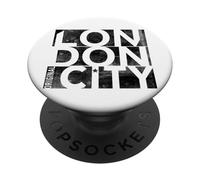 Cool Vintage London City Fashion tee Shirts, London Outfit PopSockets PopGrip Adhesivo
