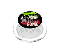 Cool Vintage Roma Italia Colosseum Souvenirs, Roma Italia PopSockets PopGrip para MagSafe