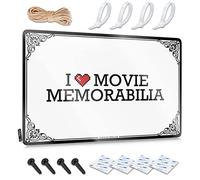 Cool Wall Art Indie Deck Square Accessory I Love Movie Memorabilia - Arte fácil de colgar (20 x 30 cm)