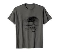 Cool Wild Abstract Skull Novelty Graphic Tees & Cool Designs Camiseta