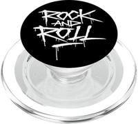 Cool Wild Rock and Roll Typography Graffiti Style Music Art PopSockets PopGrip para MagSafe