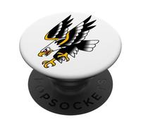 Cool Wild USA Eagle Hunting Illustration Graphic Designs PopSockets PopGrip Adhesivo