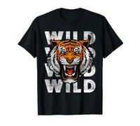 Cool Wild Wild Tiger Novelty Graphic Tees & Cool Designs Camiseta
