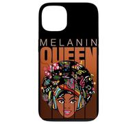 Cool Women Girls Black Melanin Queen Magic, Melanin Queen Carcasa para iPhone 13