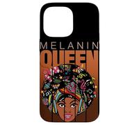 Cool Women Girls Black Melanin Queen Magic, Melanin Queen Carcasa para iPhone 14 Pro MAX