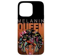 Cool Women Girls Black Melanin Queen Magic, Melanin Queen Carcasa para iPhone 15 Pro MAX