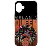Cool Women Girls Black Melanin Queen Magic, Melanin Queen Carcasa para iPhone 16 Plus
