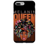 Cool Women Girls Black Melanin Queen Magic, Melanin Queen Carcasa para iPhone 7 Plus/8 Plus