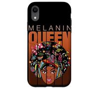 Cool Women Girls Black Melanin Queen Magic, Melanin Queen Carcasa para iPhone XR