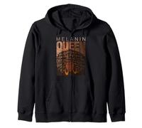 Cool Women Girls Black Melanin Queen Magic, Melanin Queen Sudadera con Capucha