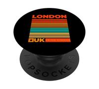 Cool Wonderful London Fashion Shirts, I Love London Vibes PopSockets PopGrip Adhesivo