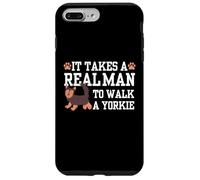 Cool Yorkshire Terrier para Hombres Niños Yorkshire Yorkie Amantes Carcasa para iPhone 7 Plus/8 Plus