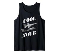 Cool Your Jets - Divertido diseño de Humor sarcástico Camiseta sin Mangas