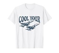 Cool Your Jets Funny Airplane Camiseta