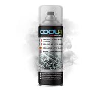 COOL5 Grasa de litio blanca - Grasa de litio blanca en forma de aerosol, lubricante de larga duración 400 ml + limpiador universal de 500 ml