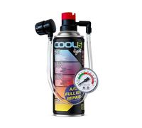 Cool5 HOBBY, sustituto r134a, Sellador, refrigerante para aire acondicionado de automóviles, equivalente a 660 g, 1 lata, 5 en 1, 235g, con Manguera integrada con manómetro y Adaptador