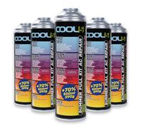 Cool5 Summer - Kit completo de reparación AC 5 en 1, 5 unidades, gas de repuesto, aceite para aire acondicionado, sellador para piezas de aluminio y goma, desecante, para vehículos 1995-2016, paquete