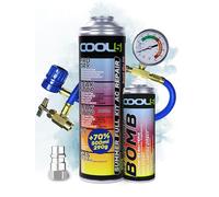 Cool5, sustituto r134a, Sellador, refrigerante para aire acondicionado de automóviles, equivalente a 660 g, 1 lata, 5 en 1, 235g,